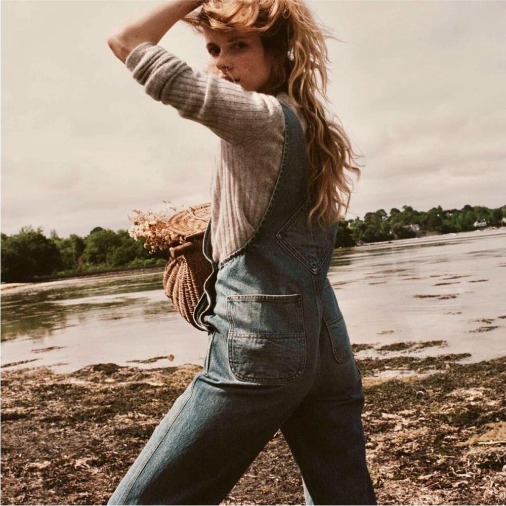 NWT Doen Myrtle overalls in Albi wash - Picture 2 of 8